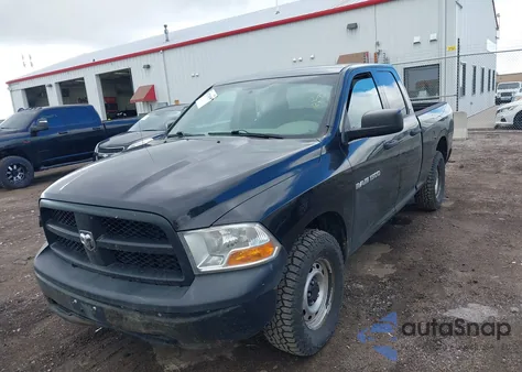 2012 Ram 1500 St z USA, uszkodzony, nr VIN 1C6RD7FP6CS179833